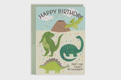 Greeting Card - Dinosaur Birthday