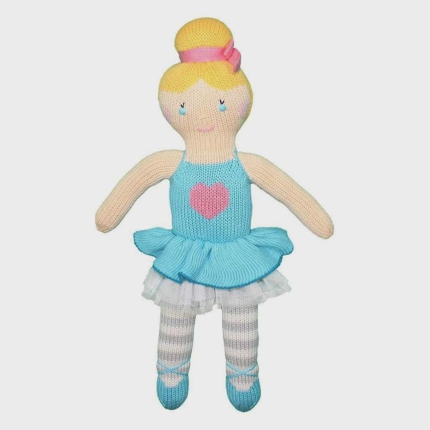 Zoe the Ballerina Knit Doll - 14&quot;