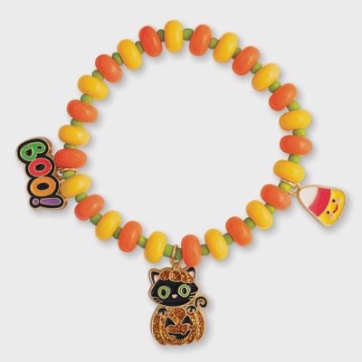 Beaded Bracelet - Halloween Trick-Or-Treat