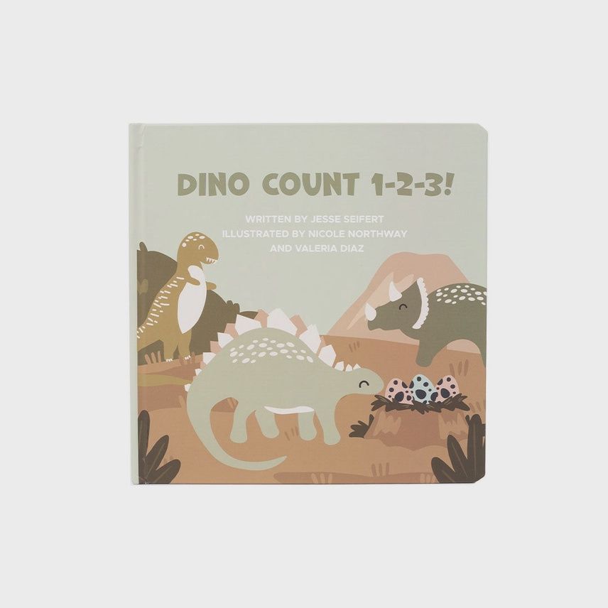 Board Book - Dino Count 1-2-3!
