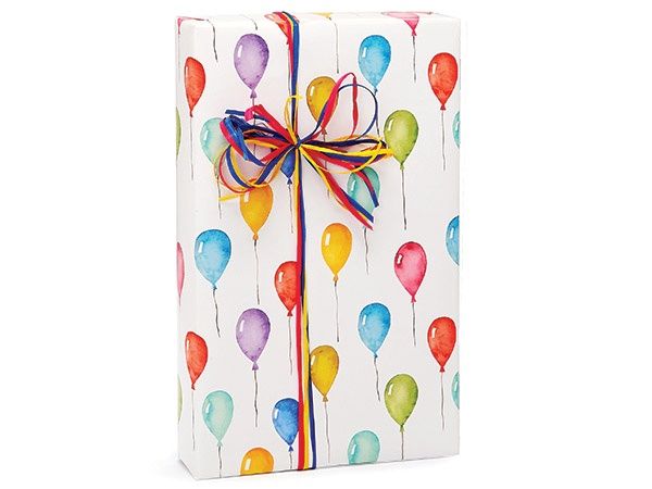 Free Gift Wrap - Balloons (Birthday)