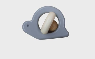 Snail Rattle - Gray