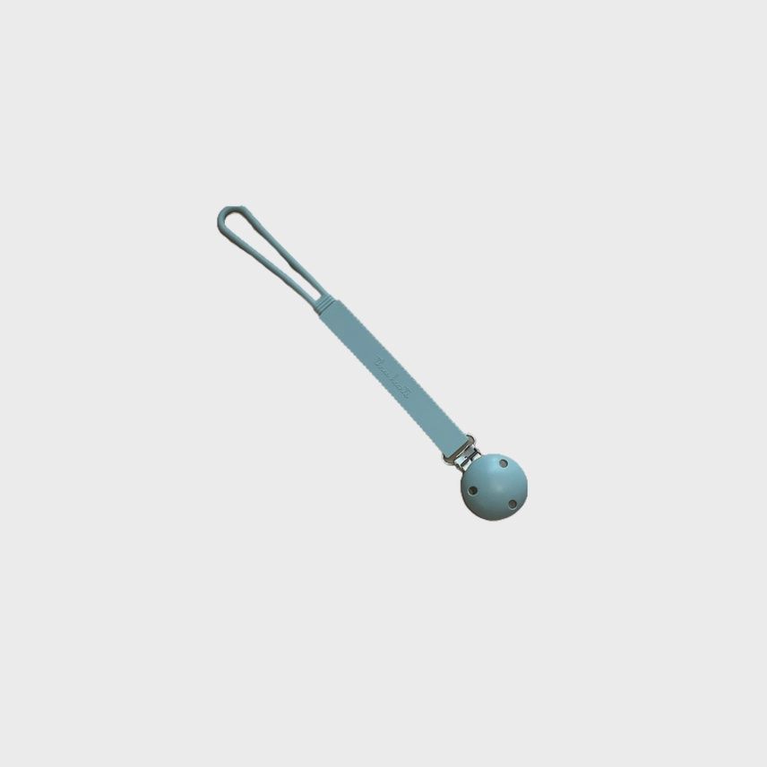 Silicone Pacifier/ Toy Clip - Sea Foam