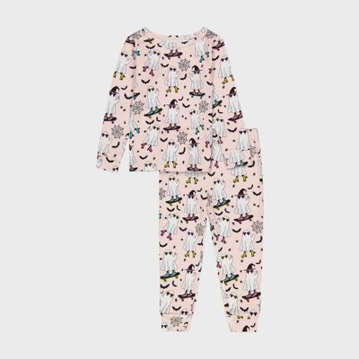 Toddler/Kids Long Sleeve Pajama Set - Ghouls Night Out