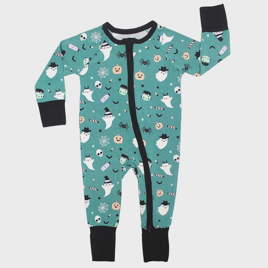 Baby Convertible Zip Pajama - Glow-in-the-Dark Boo Crew
