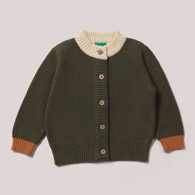 Toddler/Kids Knitted Cardigan - Fern Green