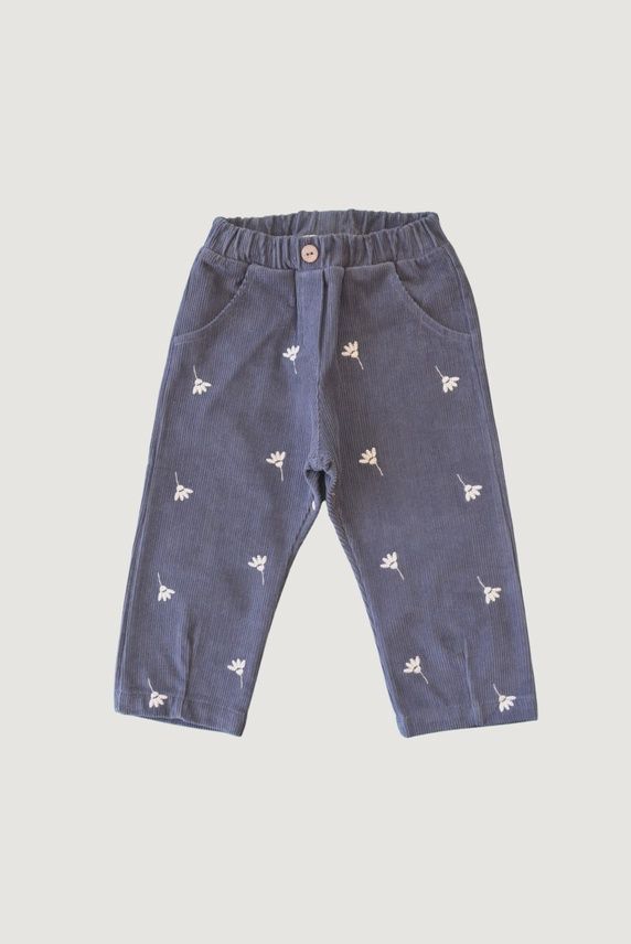Toddler Corduroy Pants - Blue Stone