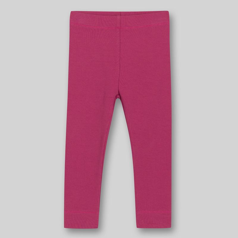 Girls Full Length Leggings - Magenta