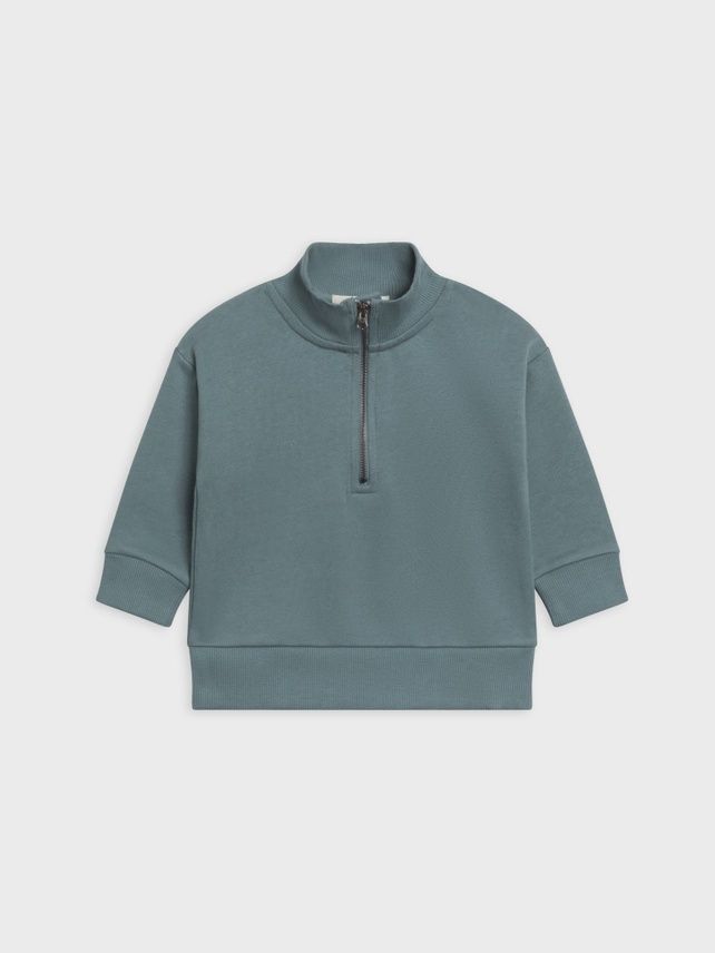Toddler/Kids 1/4 Zip Fleece Pullover - Teal