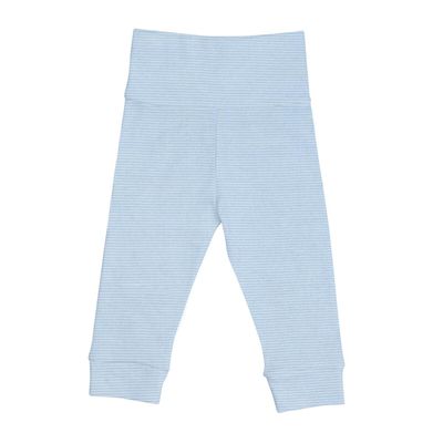 Baby Pima Cotton Pants - Blue Stripe