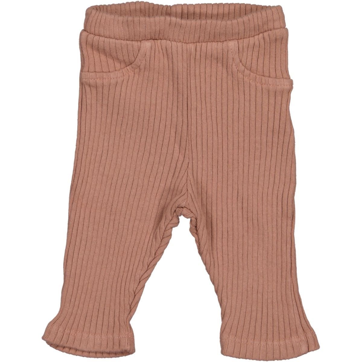 Baby Ribbed Leggings - Old Pink