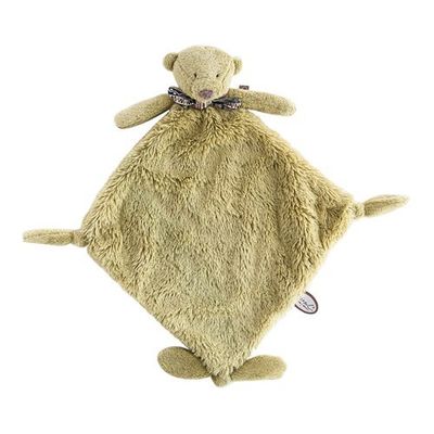 Plush Bear Lovey - Green