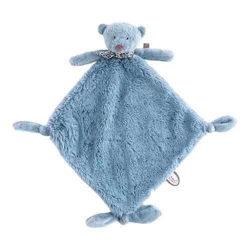 Plush Bear Lovey - Blue