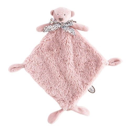 Plush Bear Lovey - Pink