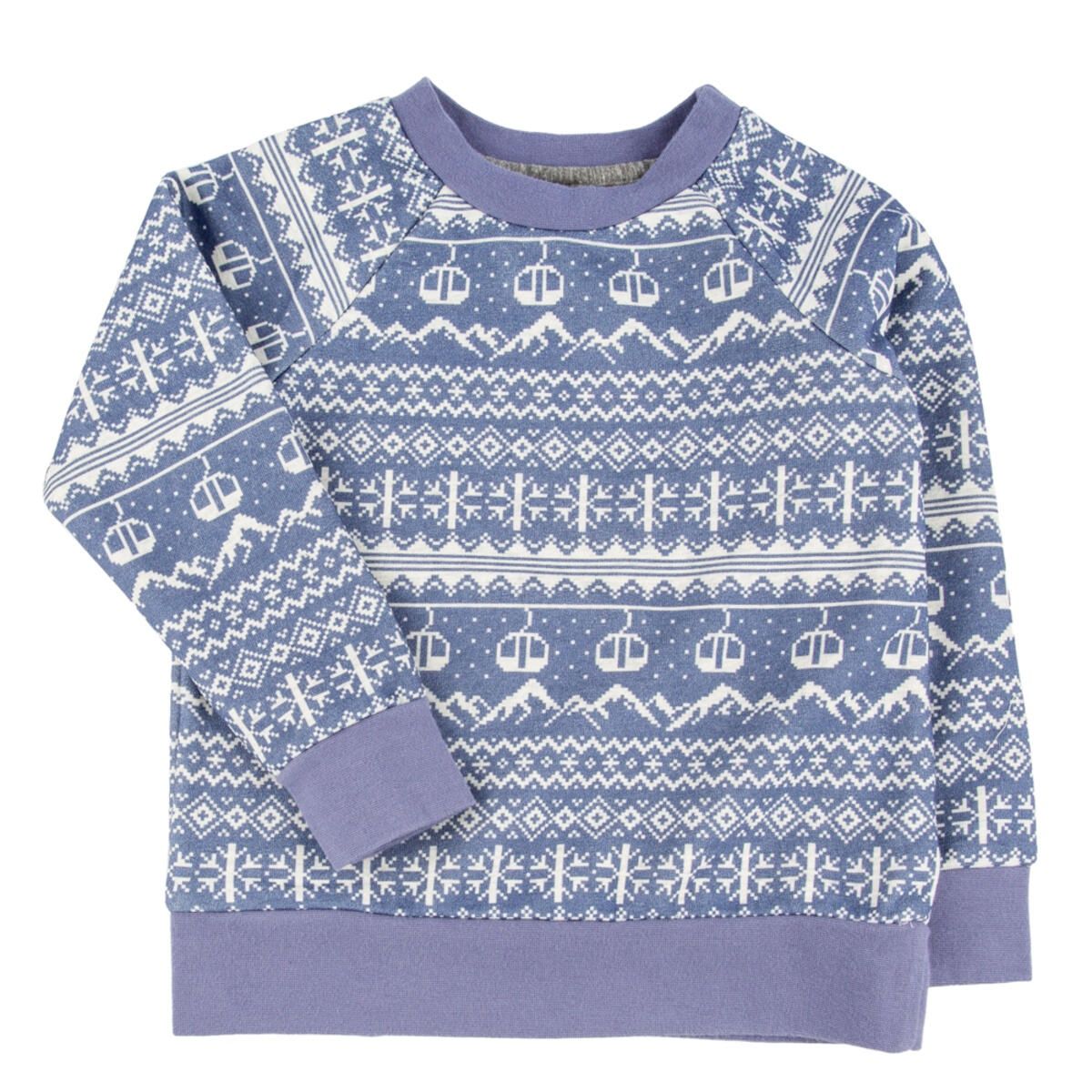 Toddler/Kids Crewneck Sweatshirt - Fair Isle