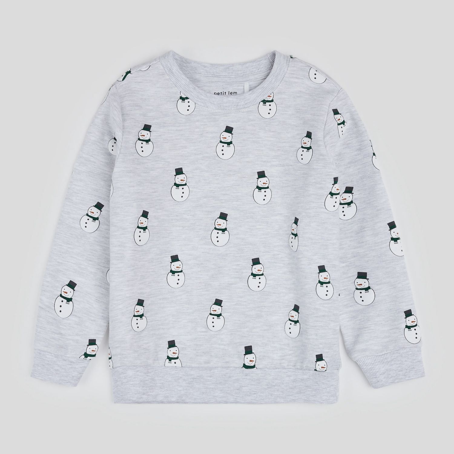 Toddler/Kids Fleece Crewneck Sweatshirt - Merry Snowmen