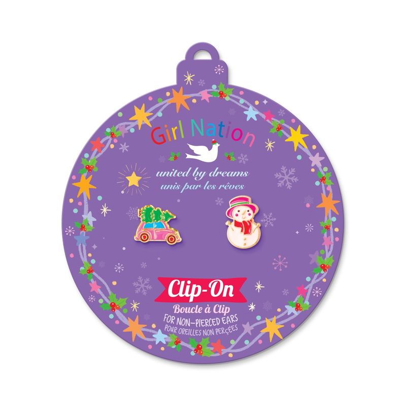 Clip-On Earrings - Holiday Delight