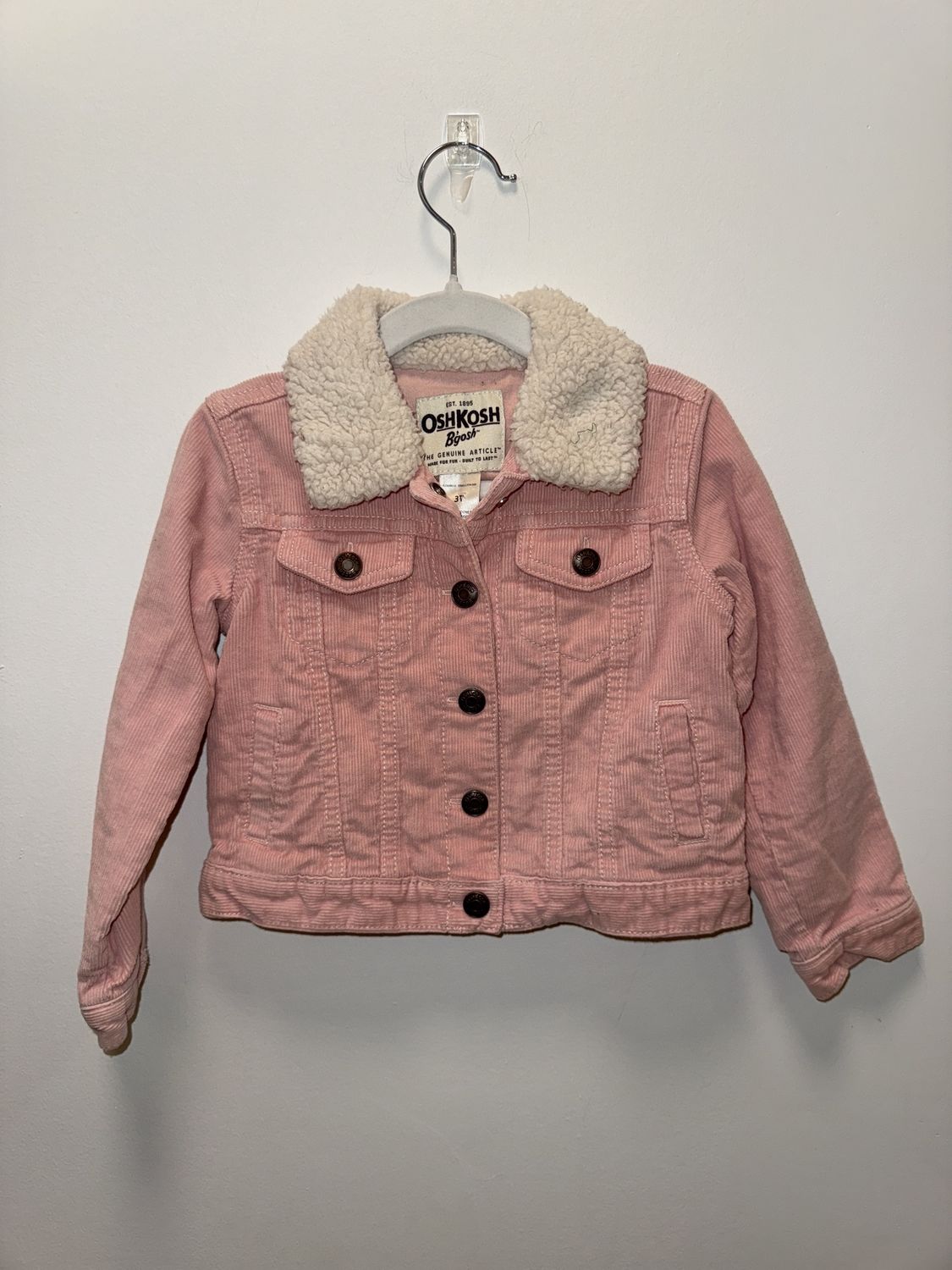 Used - Oshkosh B&#39;Gosh - Corduroy Jacket - 3Y - PWE2075