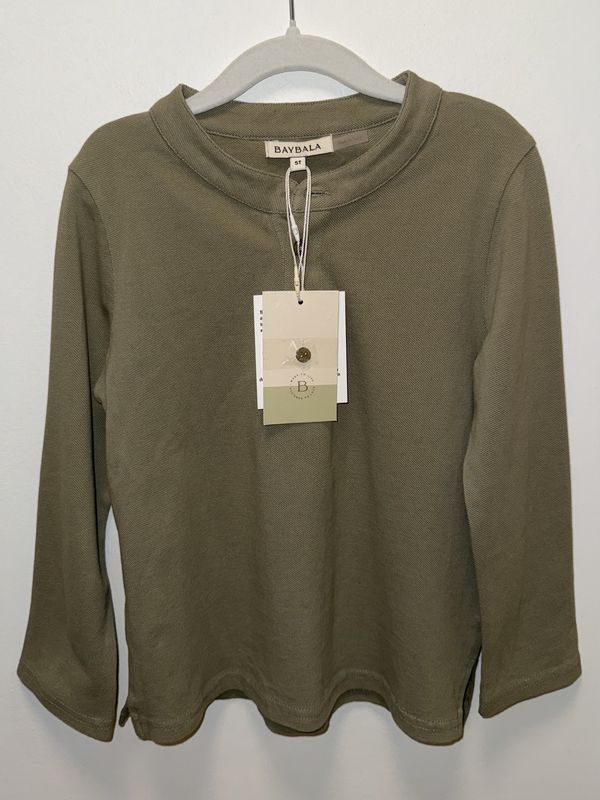 New with Tags - Baybala - Long Sleeve Top - 5Y - PWE2083
