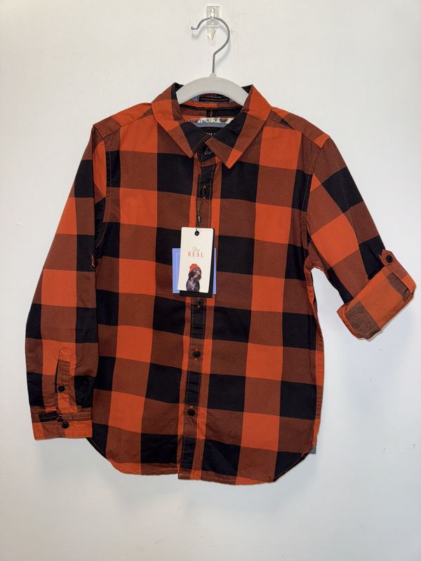 New with Tags - Cactus Boys - Dress Shirt - 11-12Y - PWE2100