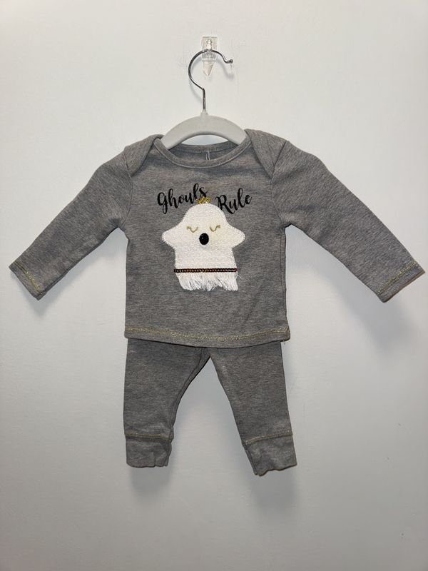 Used - Mud Pie - Long Sleeve Set - 0-3M - PWE1859
