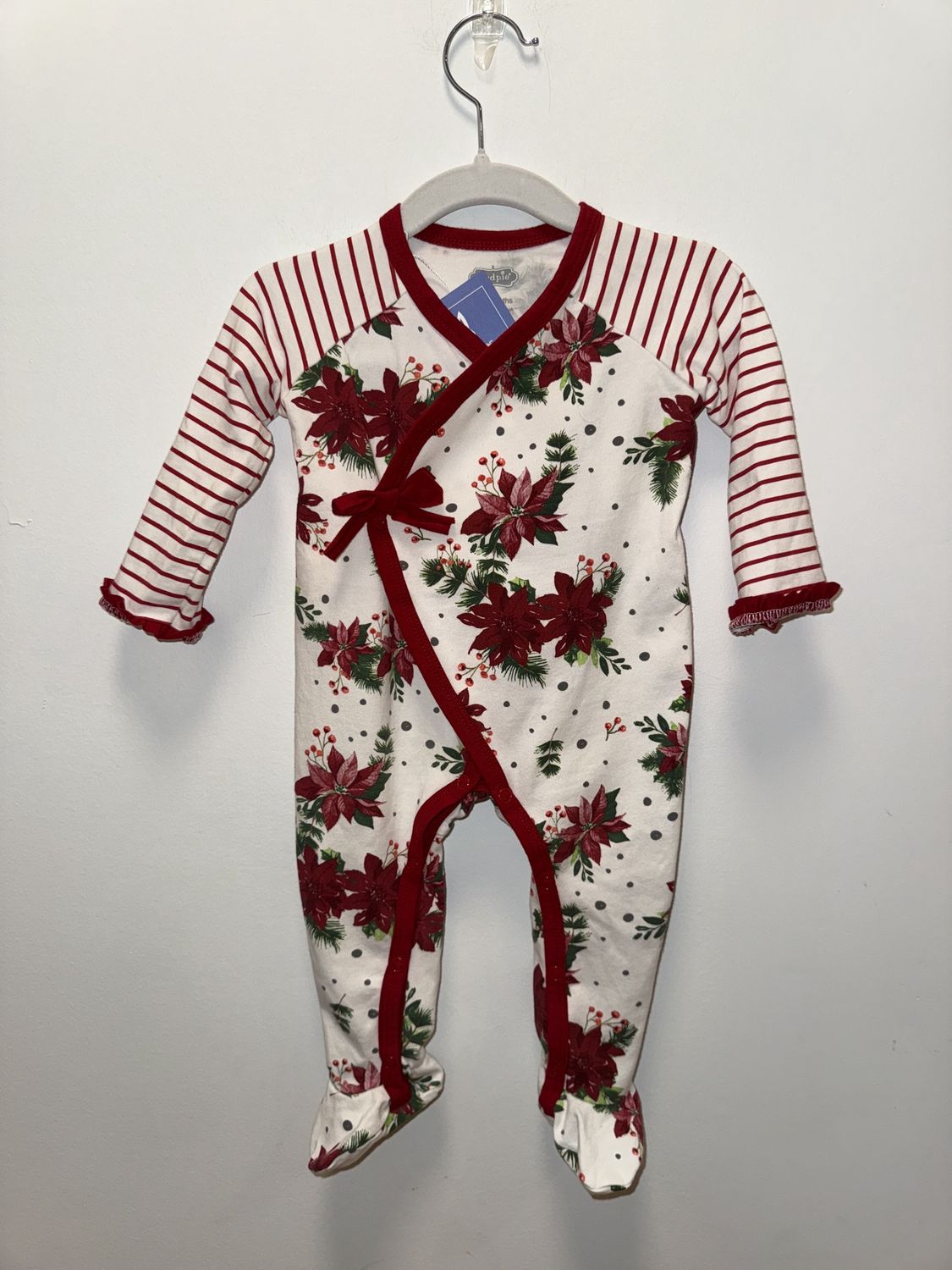 Used - Mud Pie - Long Sleeve Onesie - 3-6M - PWE1857