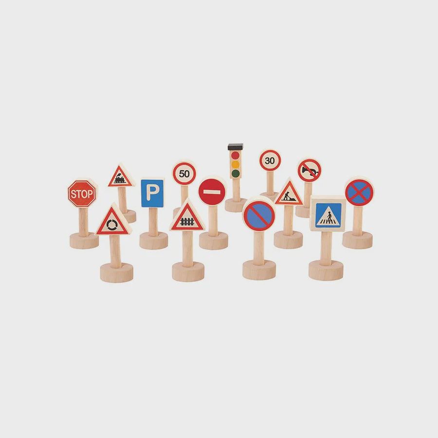 Set of Traffic Signs &amp; Lights