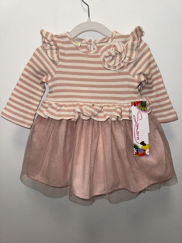 New with Tags - Samara - Special Occasion Dress - 12M - PWE2218