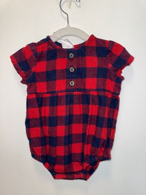 Used - Hanna Andersson - Short Sleeve Onesie - 6-12M - PWE2315