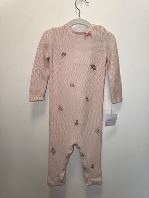 New with Tags - Shabby Chic - Long Sleeve Onesie - 6-9M - PWE2322