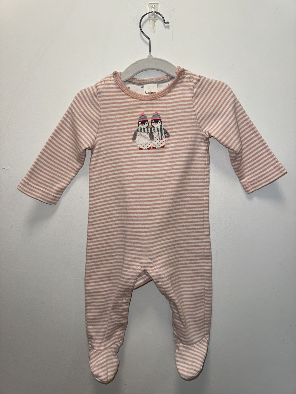 Used - Baby Boden - Long Sleeve Onesie - 3-6M - PWE2318