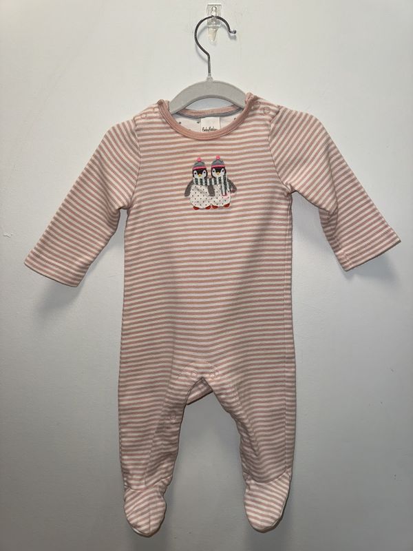 Used - Baby Boden - Long Sleeve Onesie - 3-6M - PWE2318