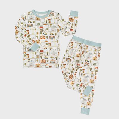 Toddler/Kids Long Sleeve Pajama Set - Let&#39;s Go