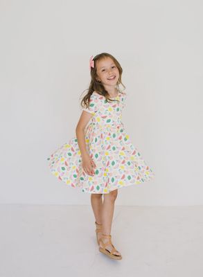 Classic Twirl Dress in Fresh Fruit