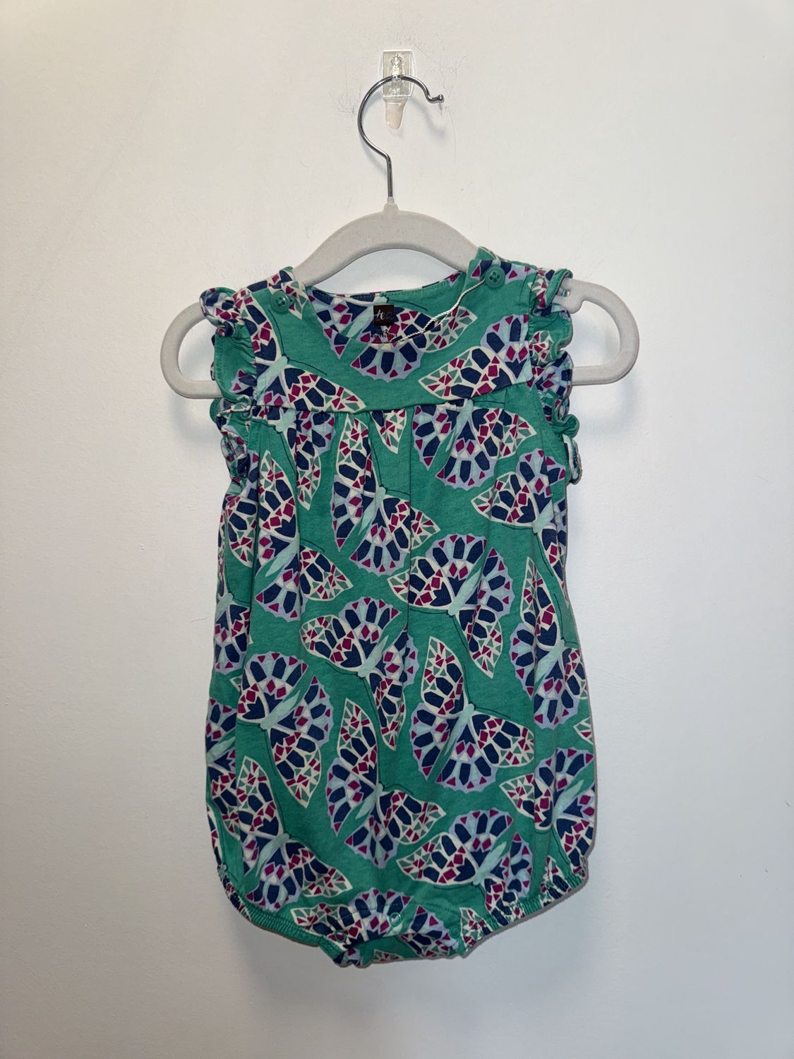 Used - Tea Collection - Sleeveless Onesie - 18-24M - PWE2272