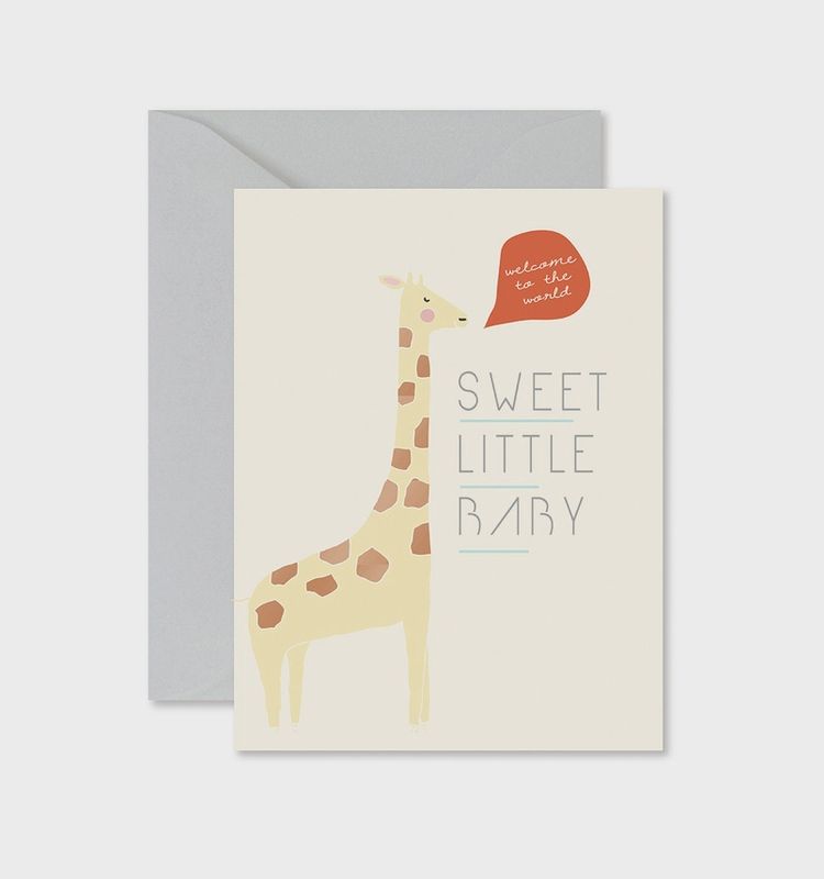 Greeting Card - Sweet Little Baby