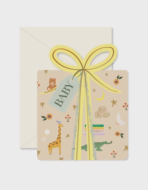 Greeting Card - Baby Present