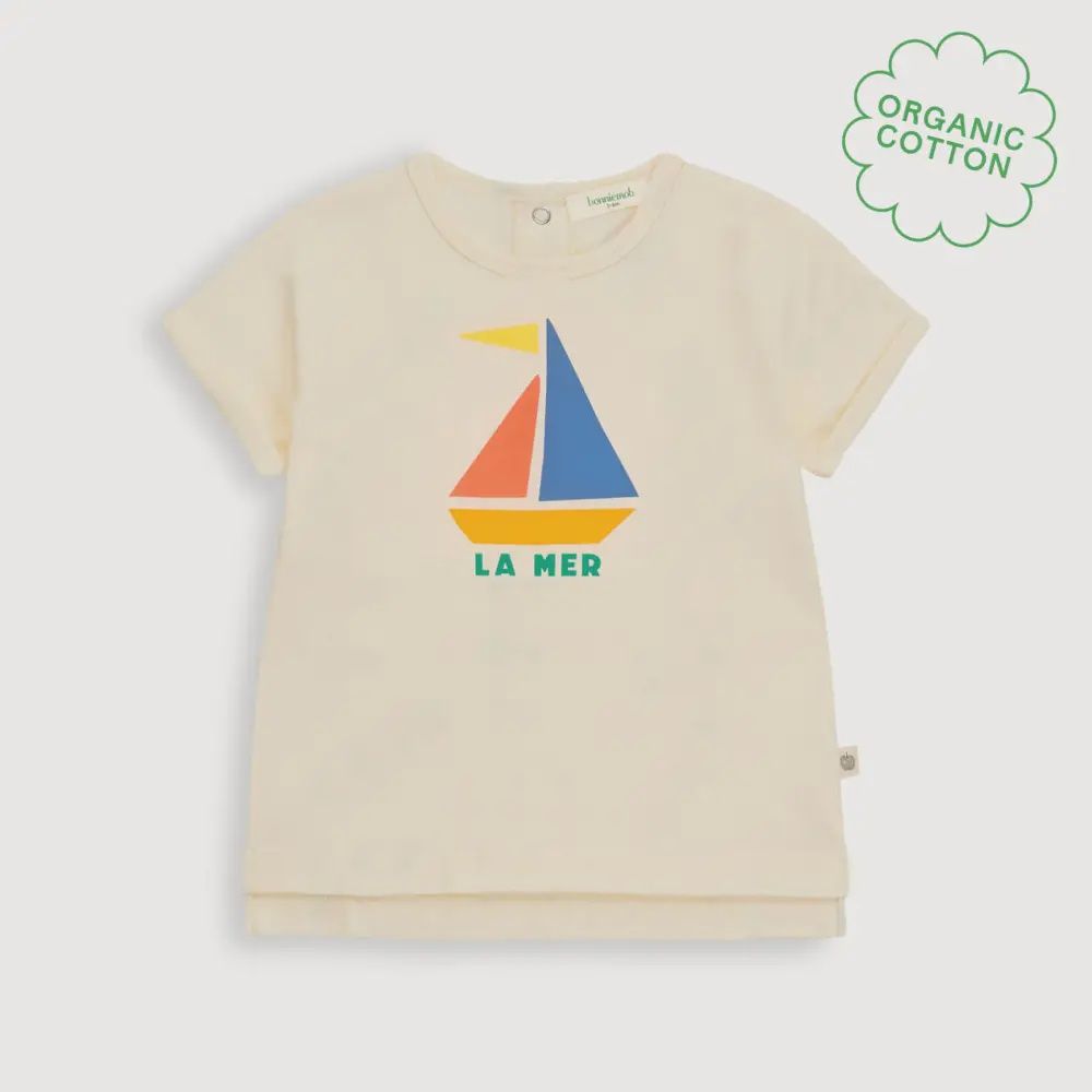 Santorini Short Sleeve T-Shirt - La Mer