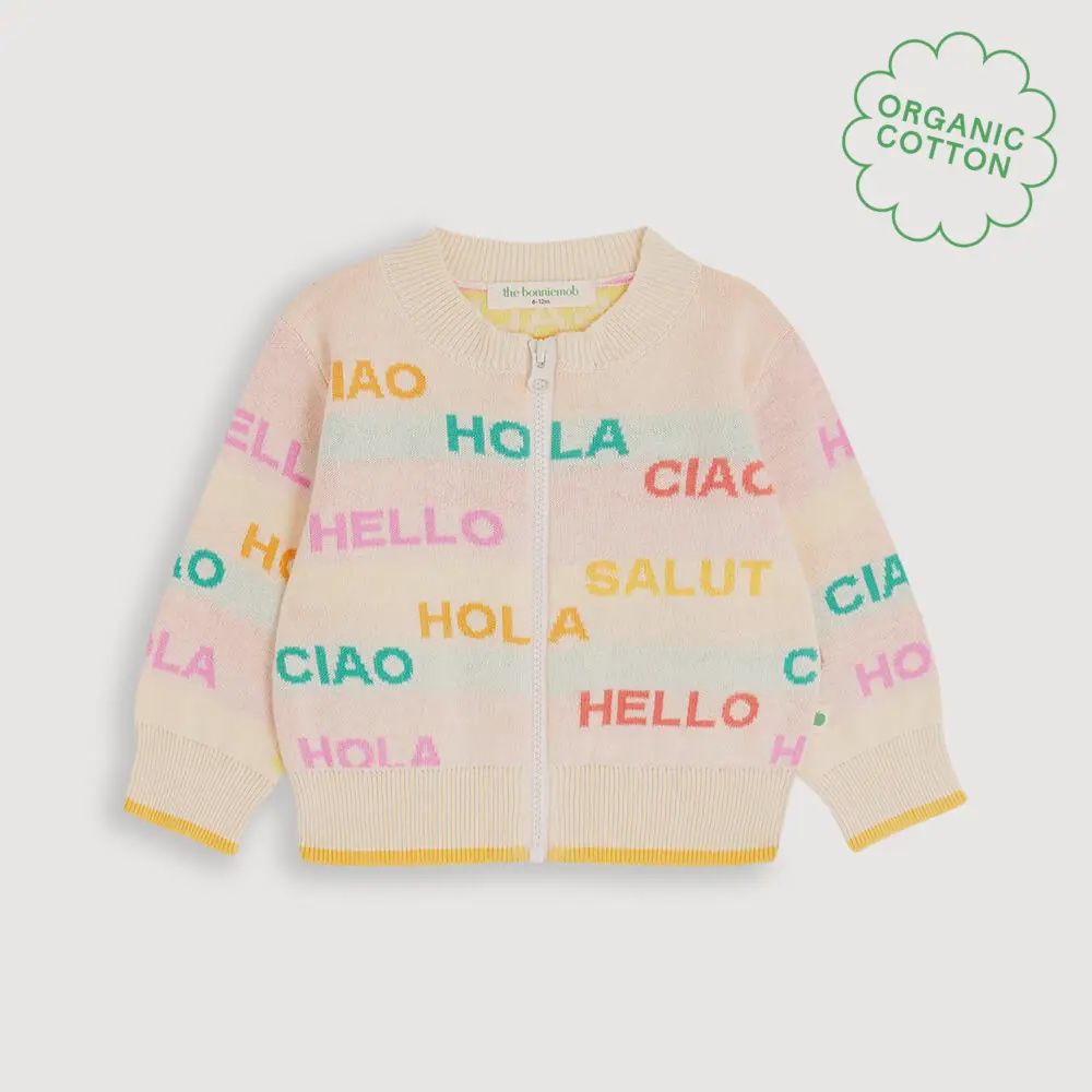Portofino Knit Cardigan - Rainbow Hello
