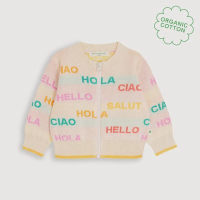 Portofino Knit Cardigan - Rainbow Hello
