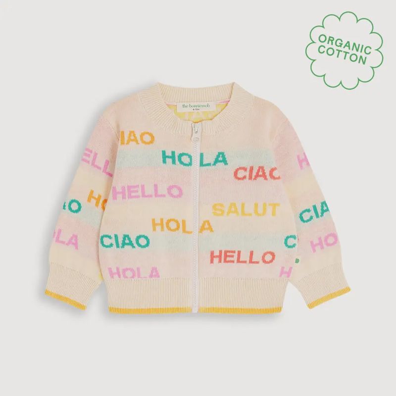 Portofino Knit Cardigan - Rainbow Hello