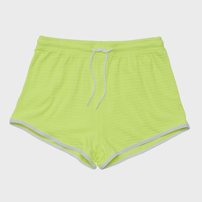 Girls Swim Shorts - Citron Zest