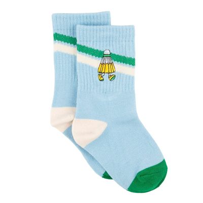 Toddler/Kids Ankle Socks - Badminton Retro