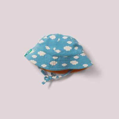 Reversible Sunhat - Blue Clouds
