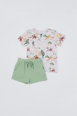Bamboo Shirt &amp; Short Set - Billy Western