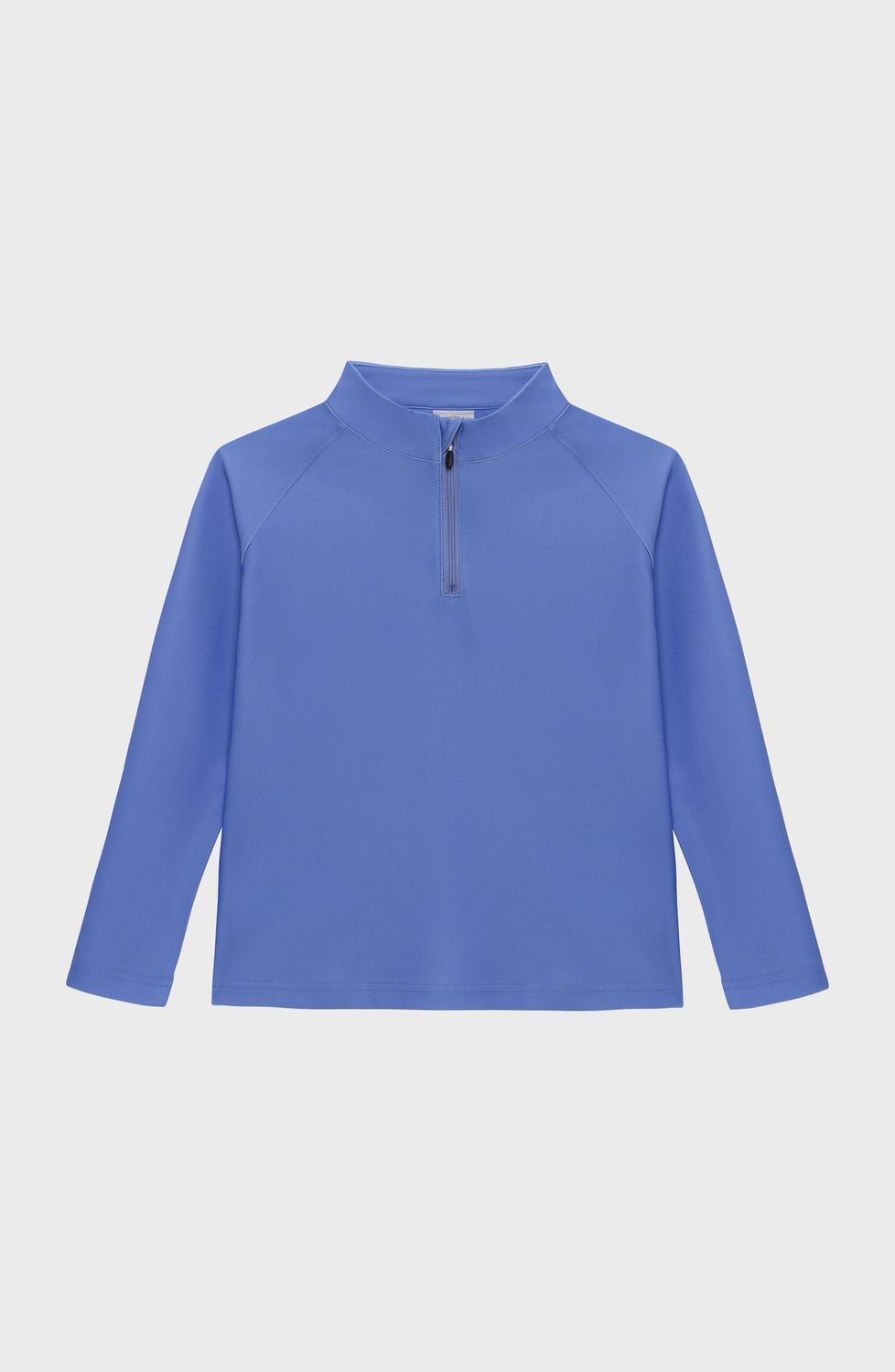 Boys Long Sleeve Quarter-Zip - Sky Blue