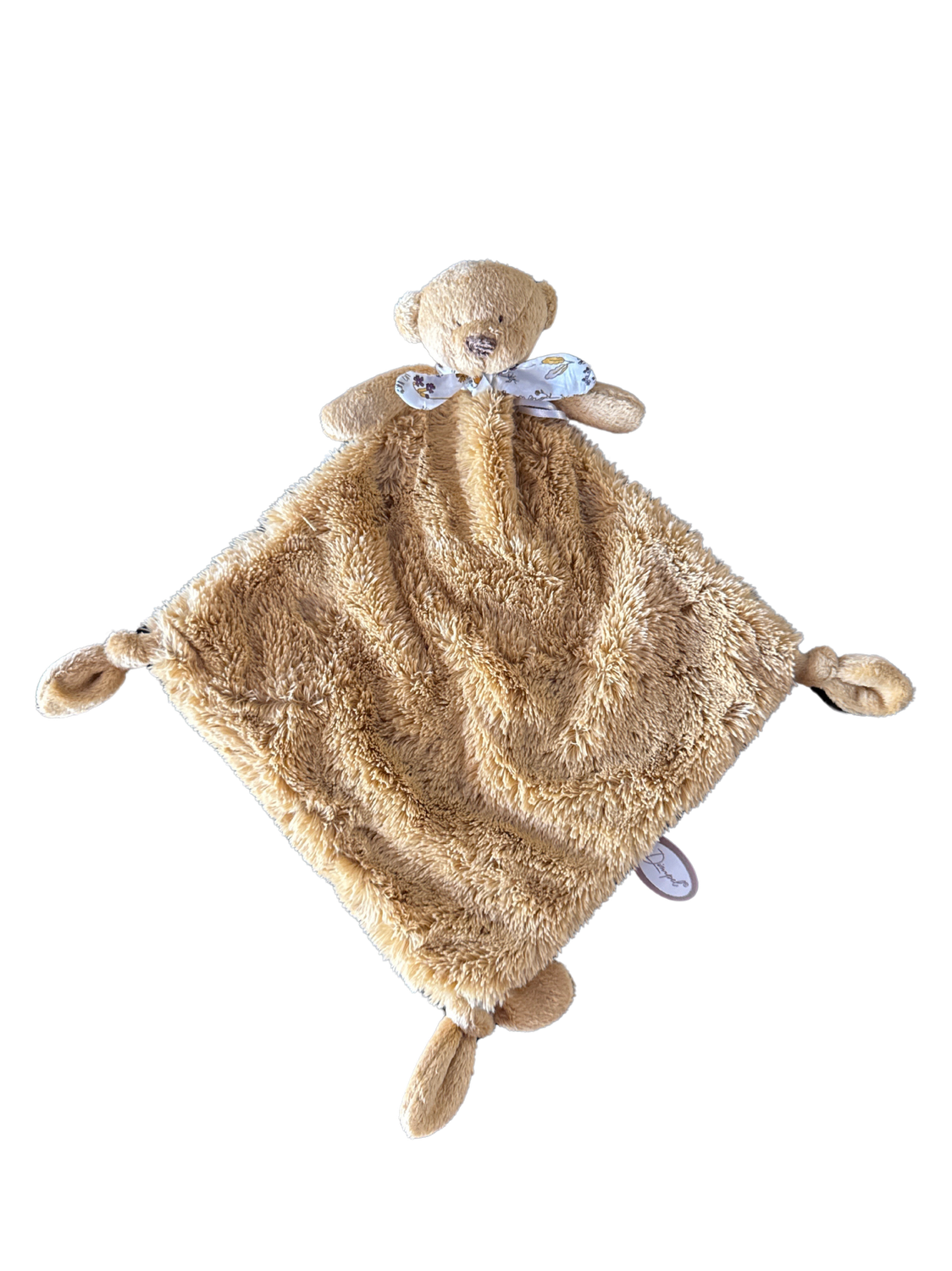 Plush Bear Lovey - Caramel