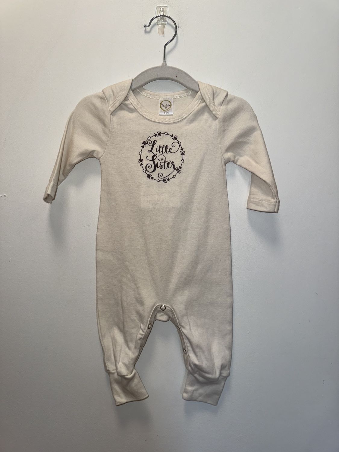 Used - Tesa Babe - Long Sleeve Onesie - 3-6M - PWE2523