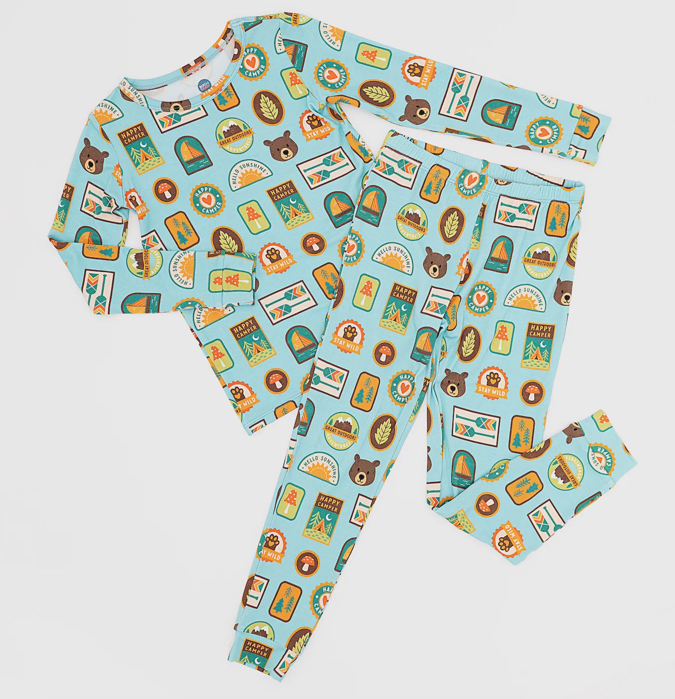 Toddler/Kids Long Sleeve Pajama Set - Let&#39;s Explore