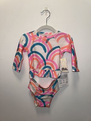 New with Tags - Tea Collection - Two-Piece Swim - 6-9M - PWE2485
